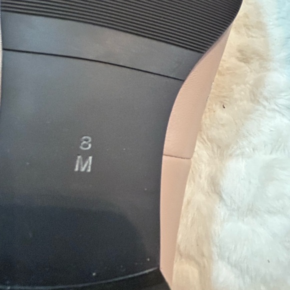 VANELi Nude Tan Leather Buckle Loafers women’s size 8M - Picture 6 of 11